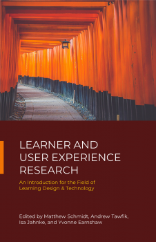 Book cover for Learner and User Experience Research